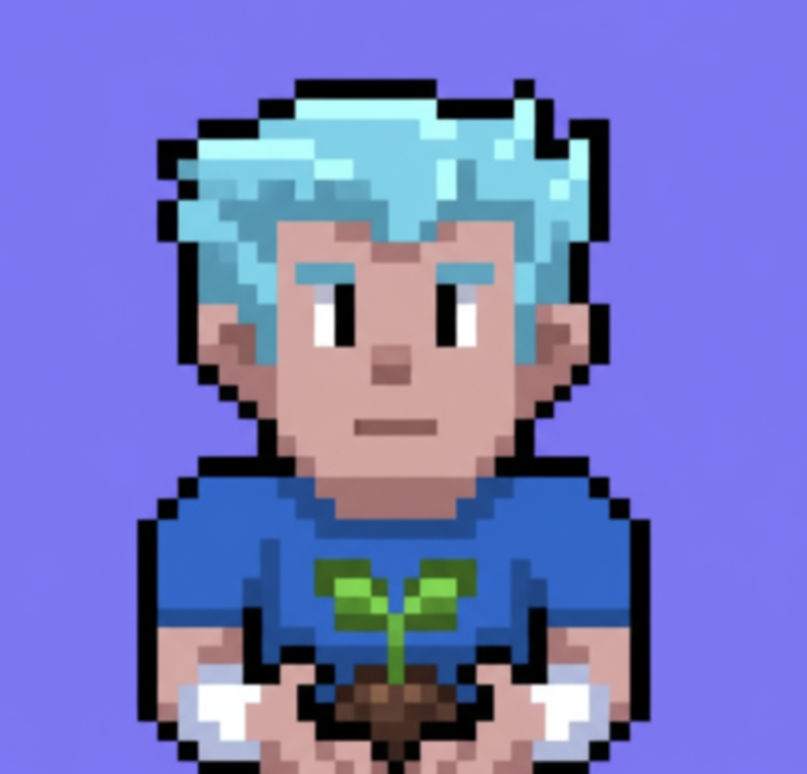 Generate a seed character image